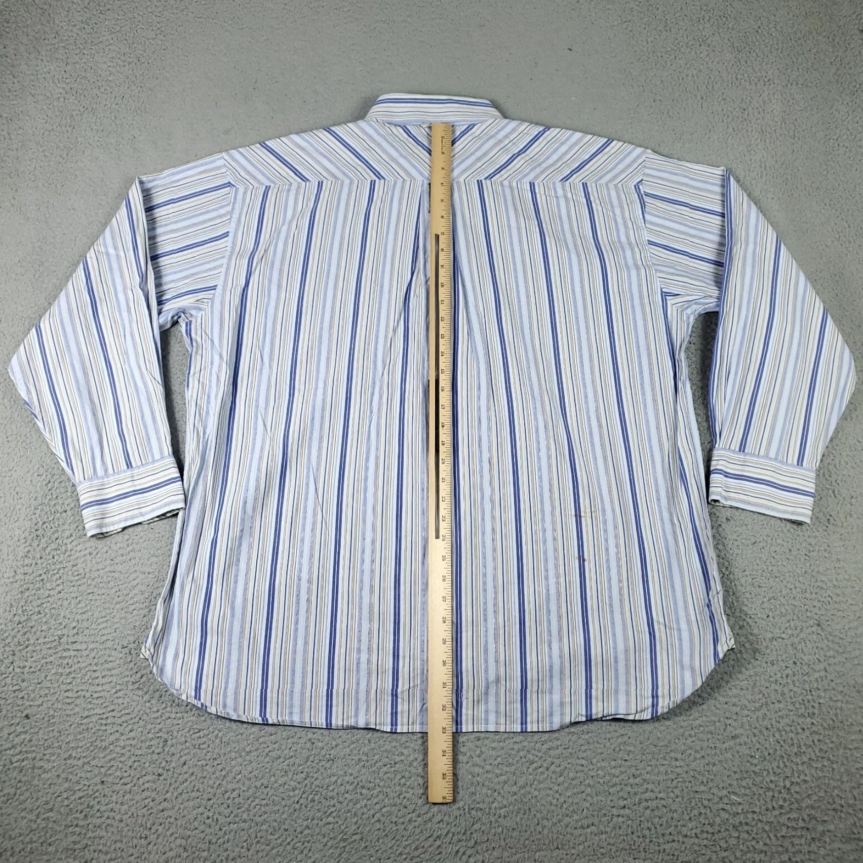 Tommy Hilfiger Tommy Hilfiger Shirt Mens 2XL Blue Striped Button-Up Long Sleeve Casual Brand: Tommy Hilfiger Shirt Mens 2XL Blue Striped Button-Up Long Sleeve Size US XXL / EU 58 / 5 - 3 Thumbnail