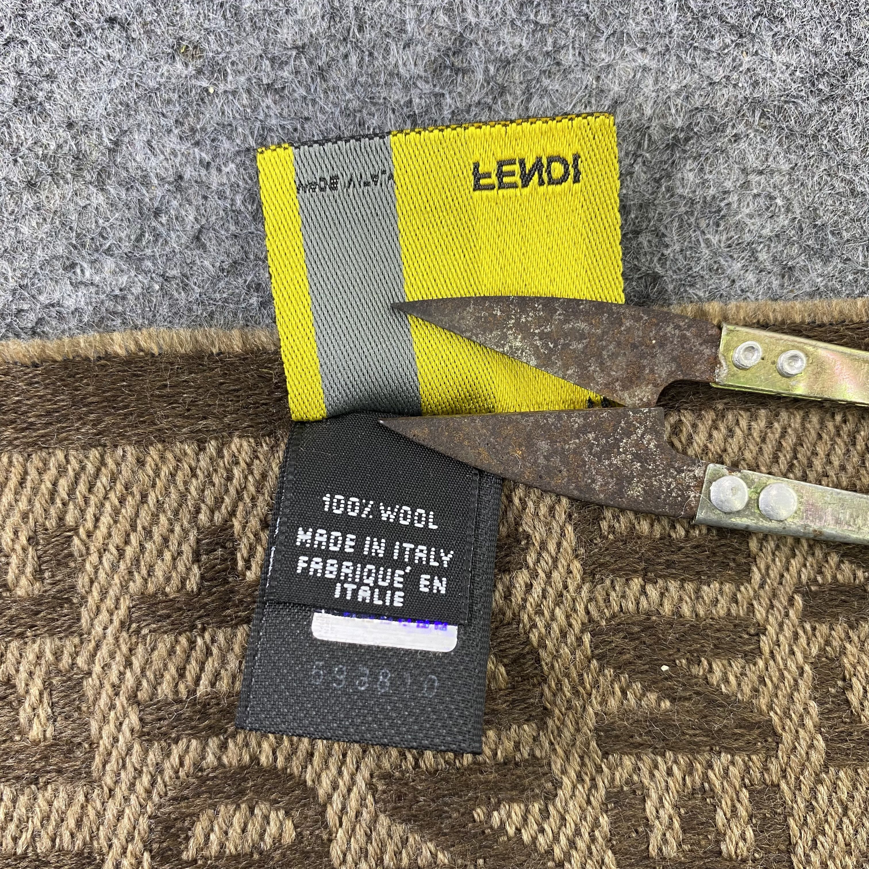 Fendi Fendi Monogram Muffler / Scarf / Neckwear-K048 Size ONE SIZE - 7 Thumbnail