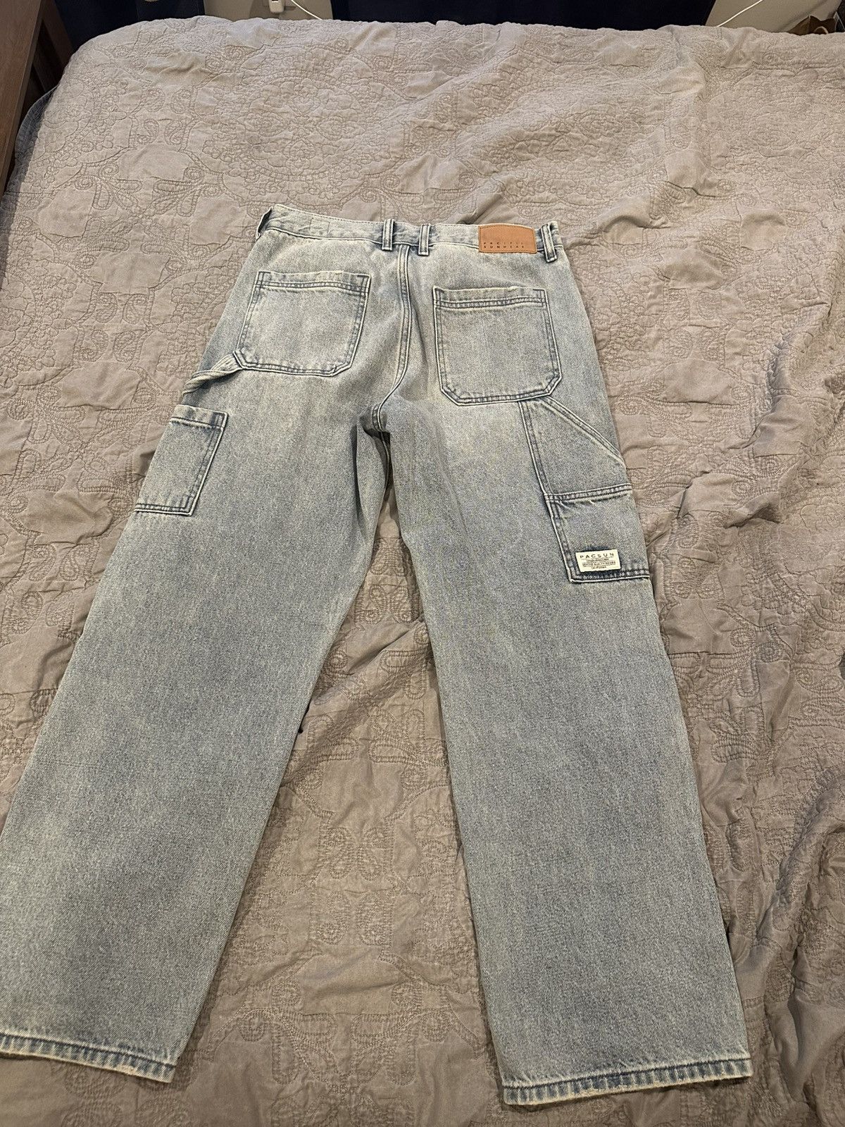 Pacsun Pacsun baggy carpenter jeans Size US 32 / EU 48 - 2 Thumbnail