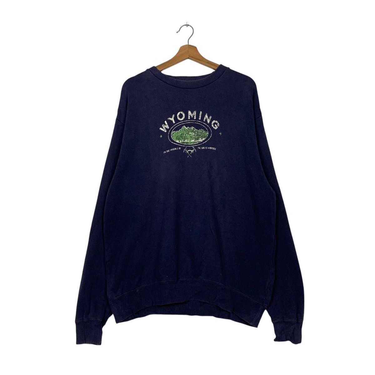 Uniqlo Wyoming Crewneck Sweatshirt Size US XL / EU 56 / 4 - 1 Thumbnail