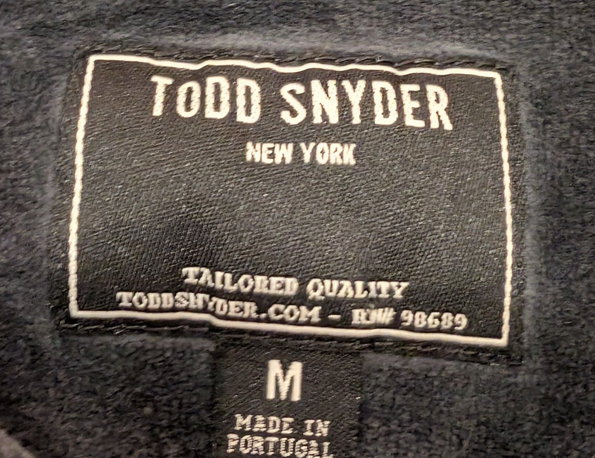 Todd Snyder Todd Snyder Velour Button Up Shirt Made in Portugal Size US M / EU 48-50 / 2 - 3 Thumbnail