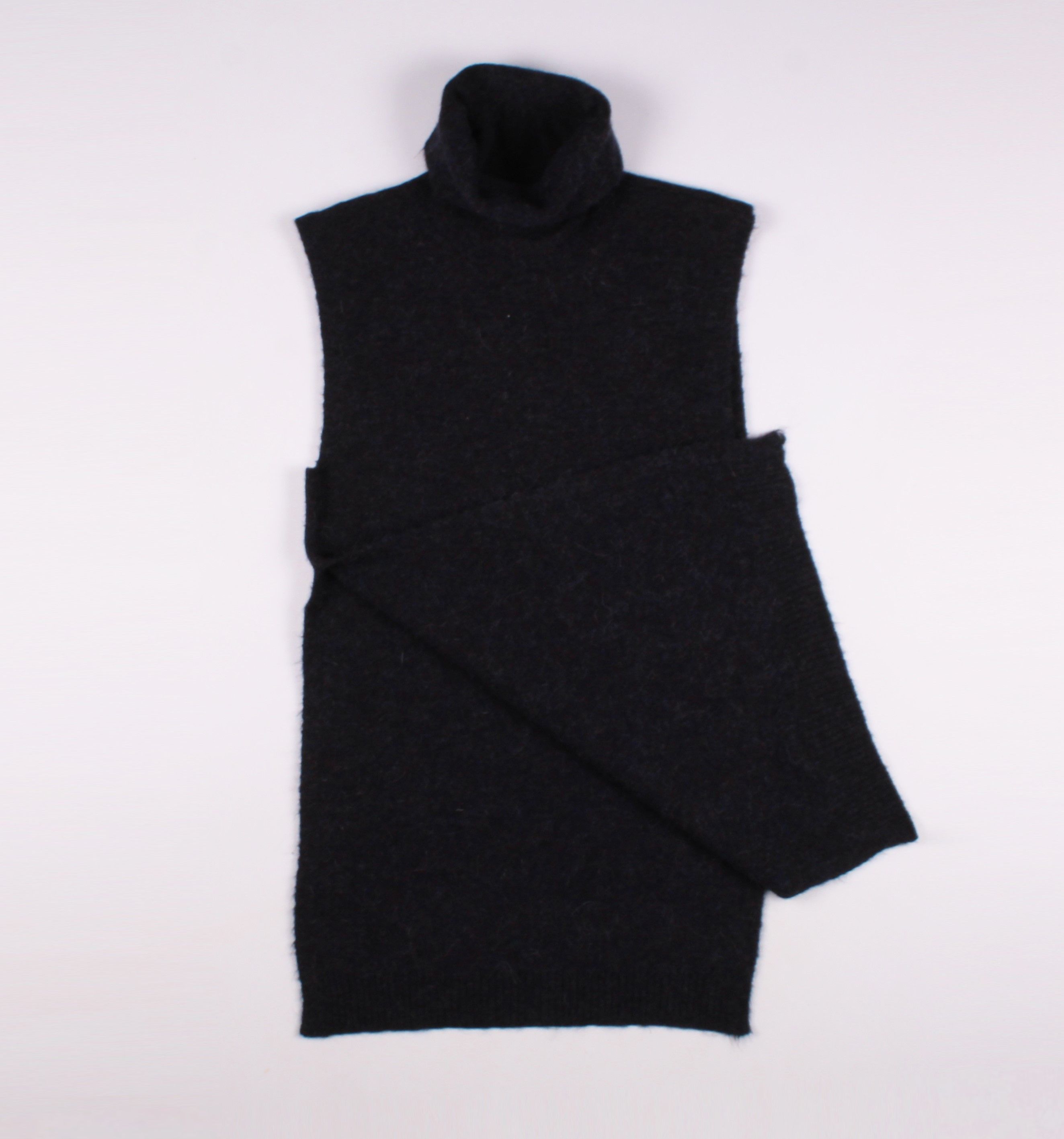 Sisley × Vintage Sisley Y2K Wool Blend Turtleneck Vest Tunic Size ONE SIZE - 1 Thumbnail