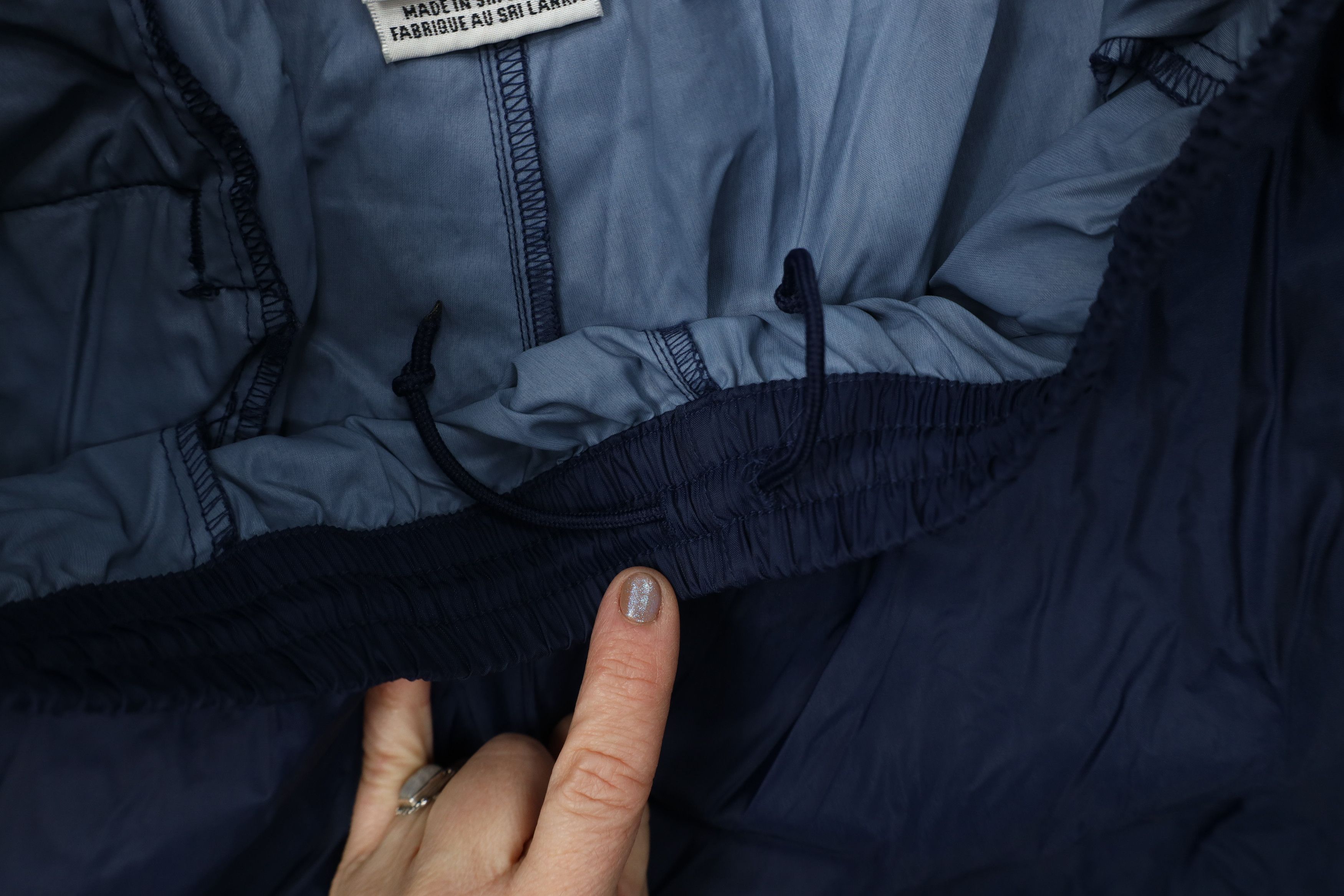Columbia Vintage 90s Columbia Wide Leg Waterproof Rain Pants Blue Size US 36 / EU 52 - 9 Thumbnail
