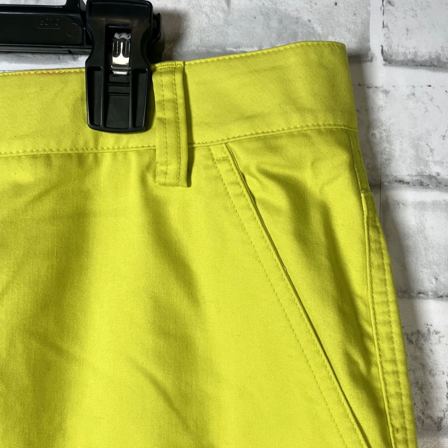 Puma Puma Neon Yellow Shorts Womens Size 34 Size 24" / US 00 / IT 34 - 2 Thumbnail