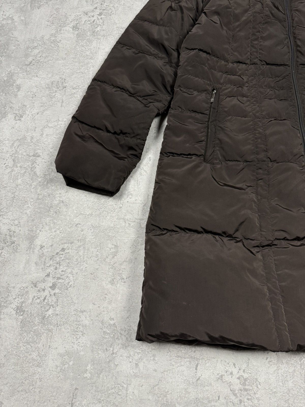 Moncler Vintage Moncler Long Jacket Coat Down Parka Nylon Size 3 Size L / US 10 / IT 46 - 4 Thumbnail