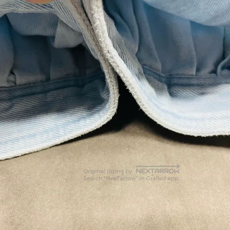 Loewe Loewe Blue Back Leather Label Trousers Size 42" / US 20 - 4 Thumbnail