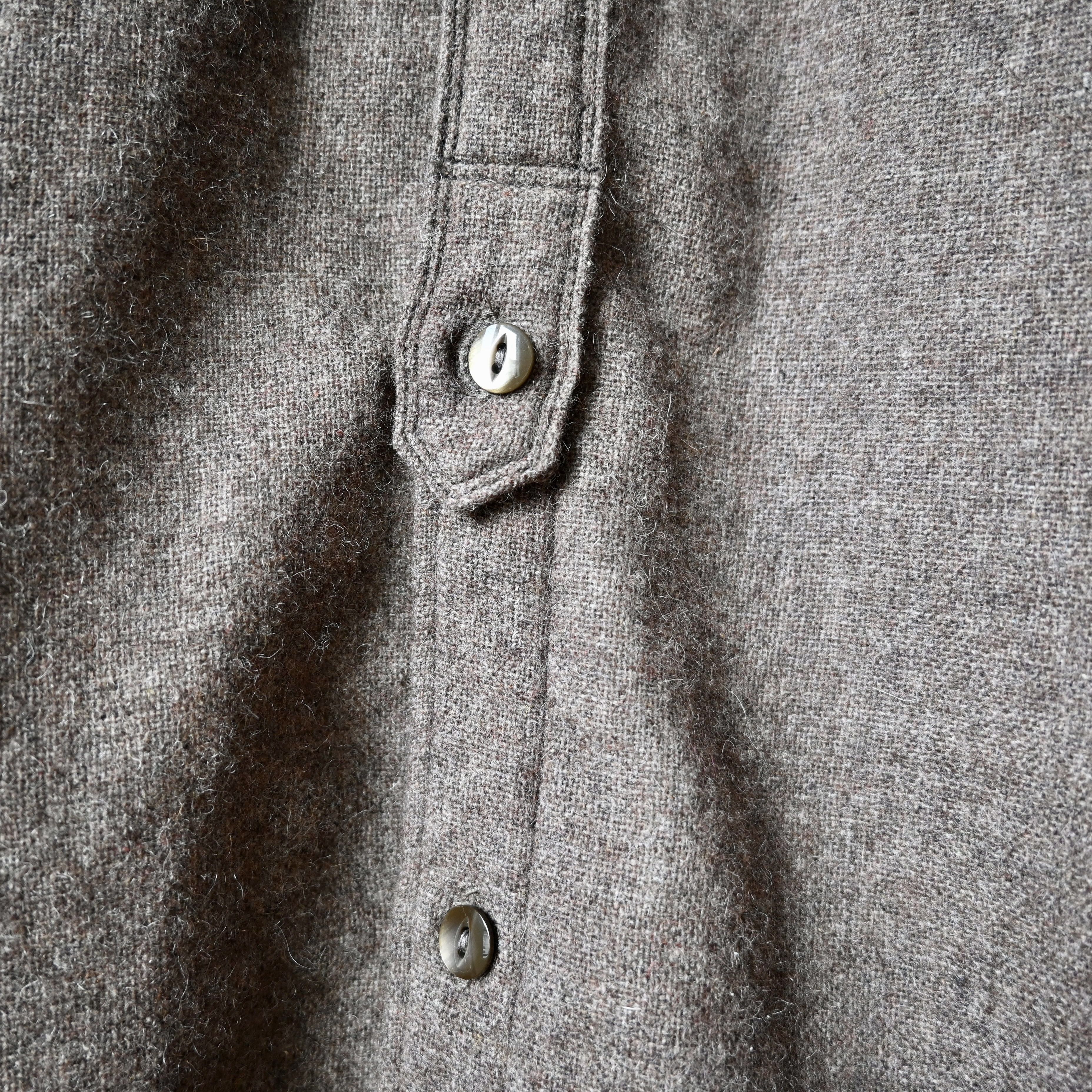 Spellbound SPELLBOUND wool blend fabric work shirt, made in Japan Size US L / EU 52-54 / 3 - 10 Thumbnail
