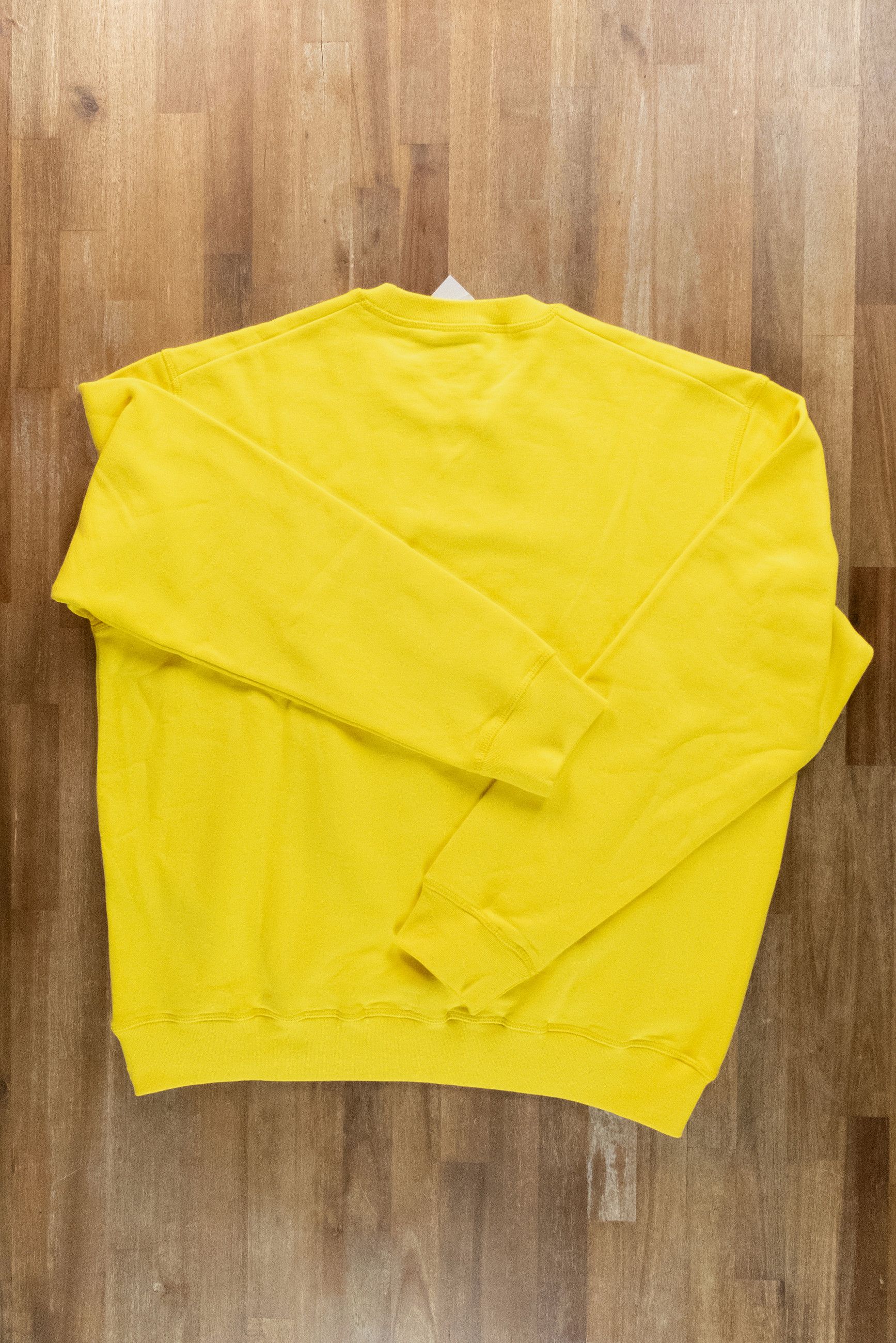 Dsquared2 DSQUARED2 yellow Icon logo print cotton sweatshirt XXL Size US XXL / EU 58 / 5 - 11 Thumbnail