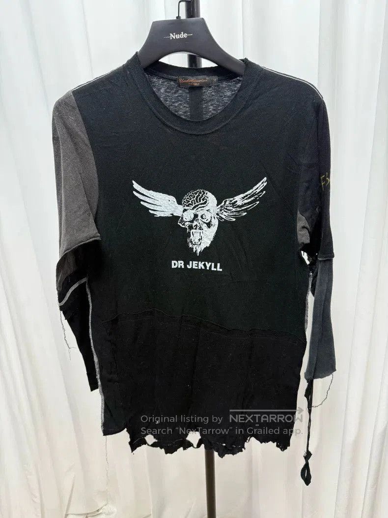Undercover UNDERCOVER Deconstructed Long Sleeve Top. Size US S / EU 44-46 / 1 - 1 Thumbnail