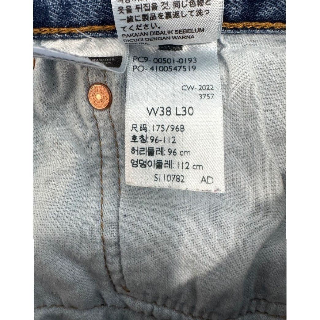 Levi's VINTAGE no | Levis 501 Jeans Mens W38 L30 Light Wash Straight Leg Classic Denim Size US 38 / EU 54 - 6 Thumbnail