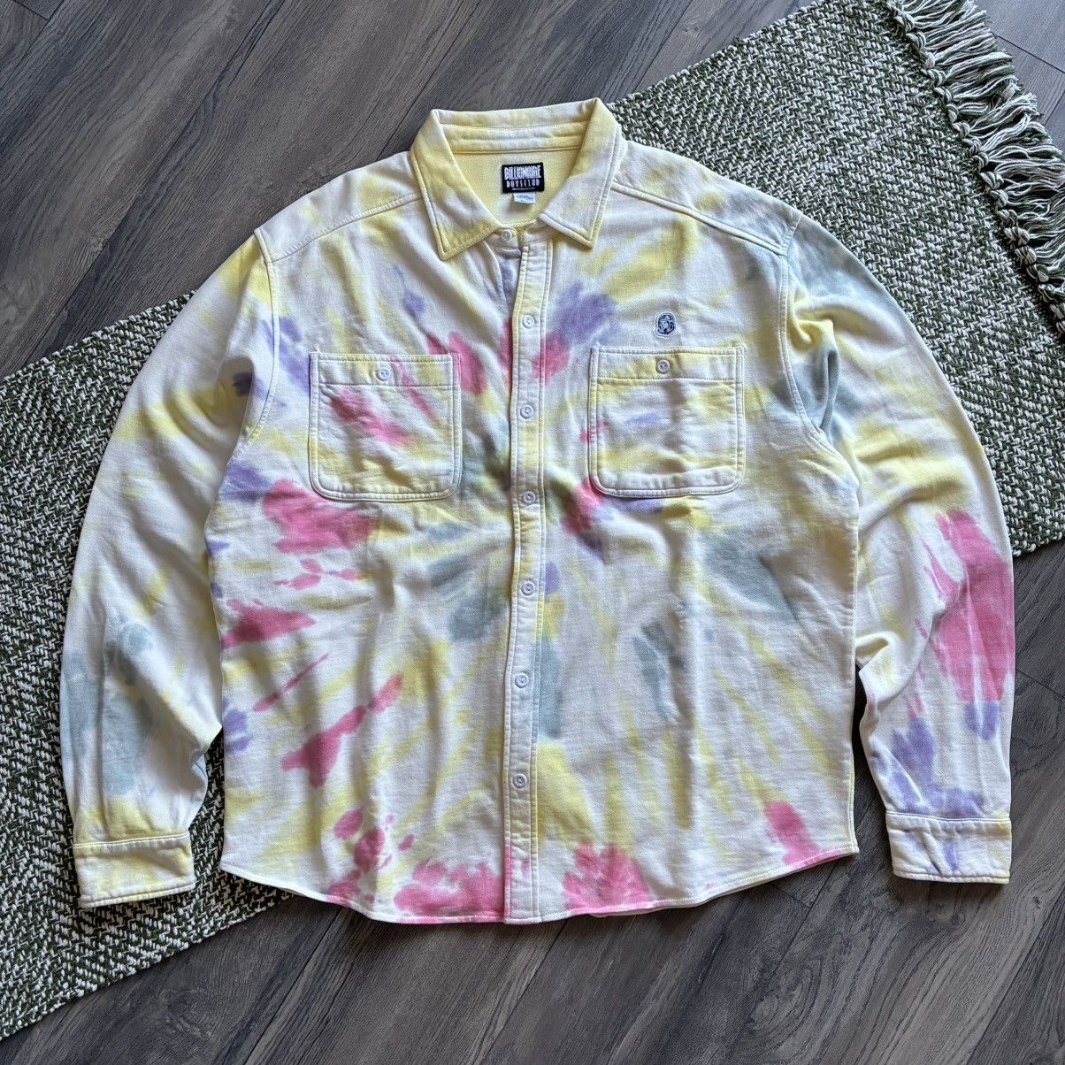 Billionaire Boys Club Billionaire Boys Club Stratosphere Multicolor Tie Dye Shirt Size US XXL / EU 58 / 5 - 1 Thumbnail