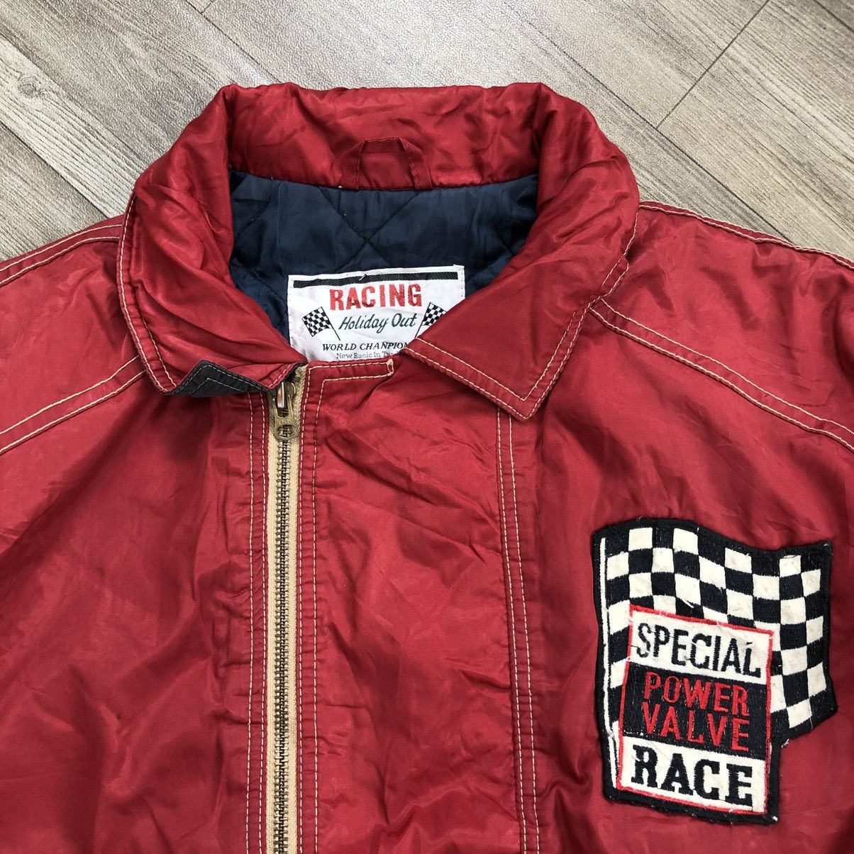 Formula 1 × Vintage Vintage Formula 1 World Championship Racing Bomber Jacket Size US L / EU 52-54 / 3 - 6 Thumbnail