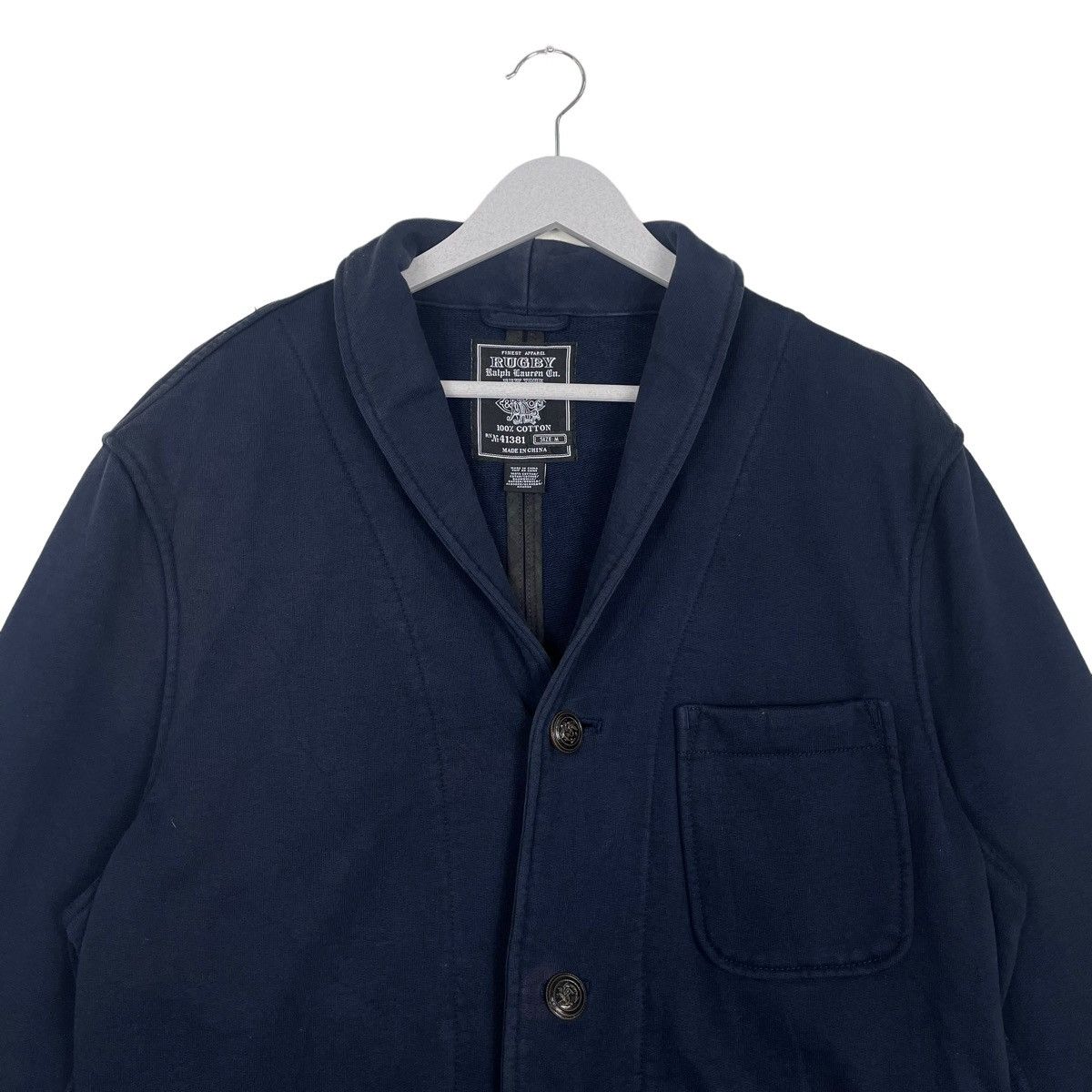 Ralph Lauren × Rugby Ralph Lauren 💥RALPH LAUREN RUGBY SHAWL COLLAR JACKET Size US M / EU 48-50 / 2 - 2 Thumbnail
