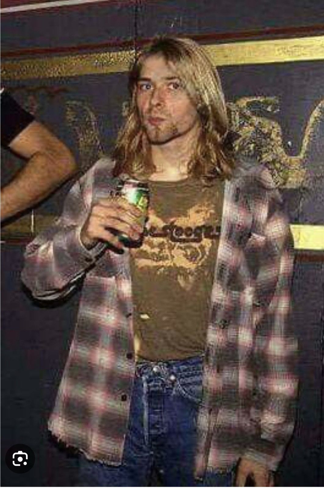 Uniqlo Uniqlo shadow plaid kurt cobain style Size US XL / EU 56 / 4 - 9 Thumbnail