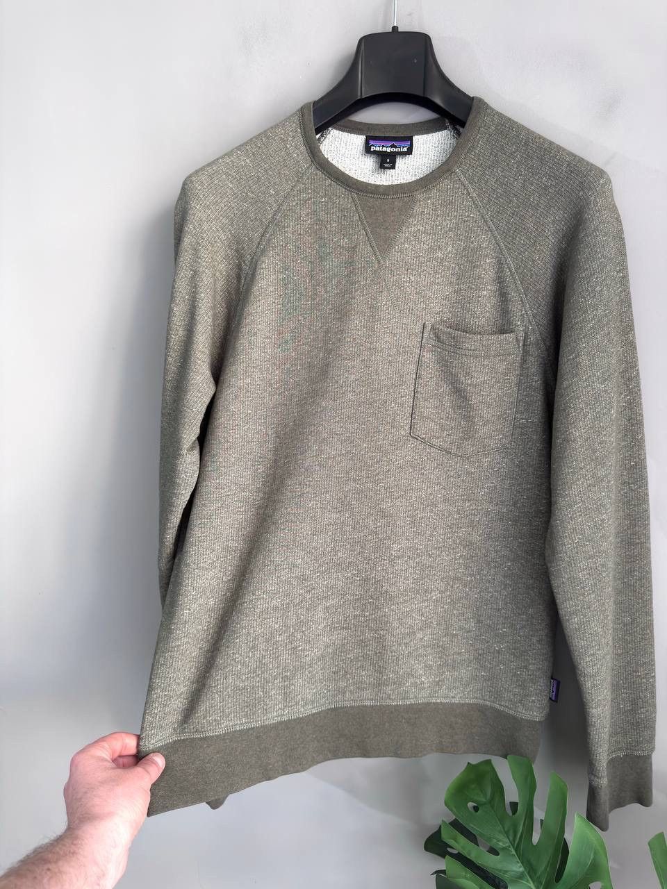 Patagonia Patagonia Mahnya Men's Green Cotton Crewneck Sweatshirt, S Size US S / EU 44-46 / 1 - 5 Thumbnail