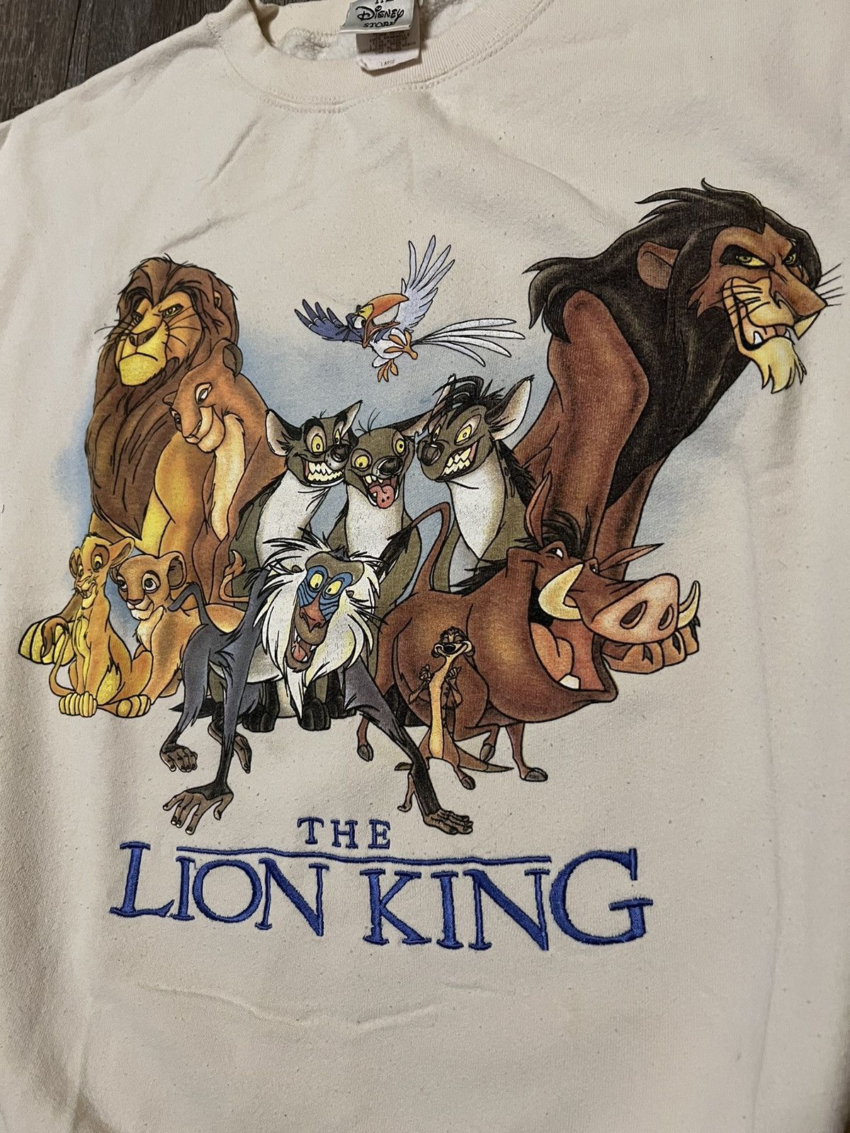 Disney × Vintage Vintage Disney The Lion King Movie Promo Crewneck Sweater Size US L / EU 52-54 / 3 - 2 Thumbnail