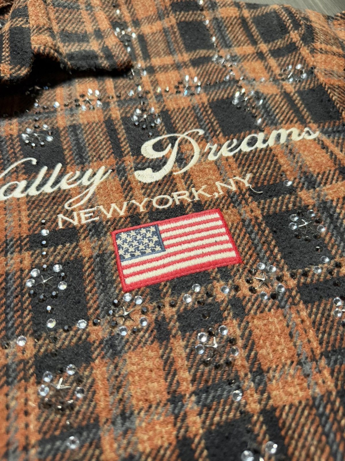 Other Valley Dreams Pumpkin Patch NYC Plaid Button Up Jacket Size US L / EU 52-54 / 3 - 3 Thumbnail