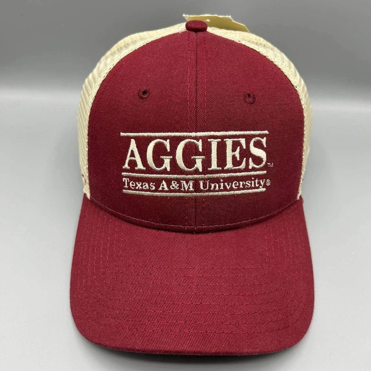 The Game Vintage Texas A&M Aggies Trucker Hat Men NCAA Snap Back Size ONE SIZE - 1 Thumbnail