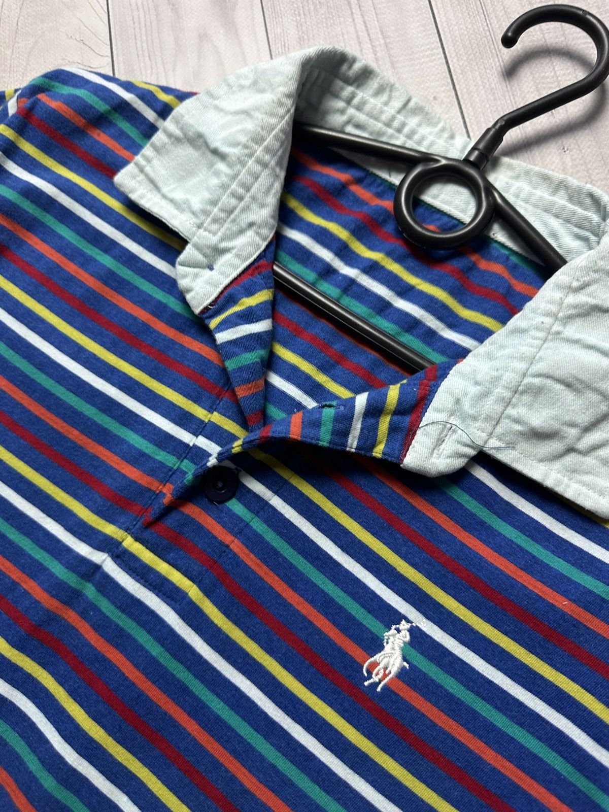 Polo Ralph Lauren × Vintage Vintage Rugby jersey polo Ralph Lauren striped rare size M Size US M / EU 48-50 / 2 - 4 Thumbnail