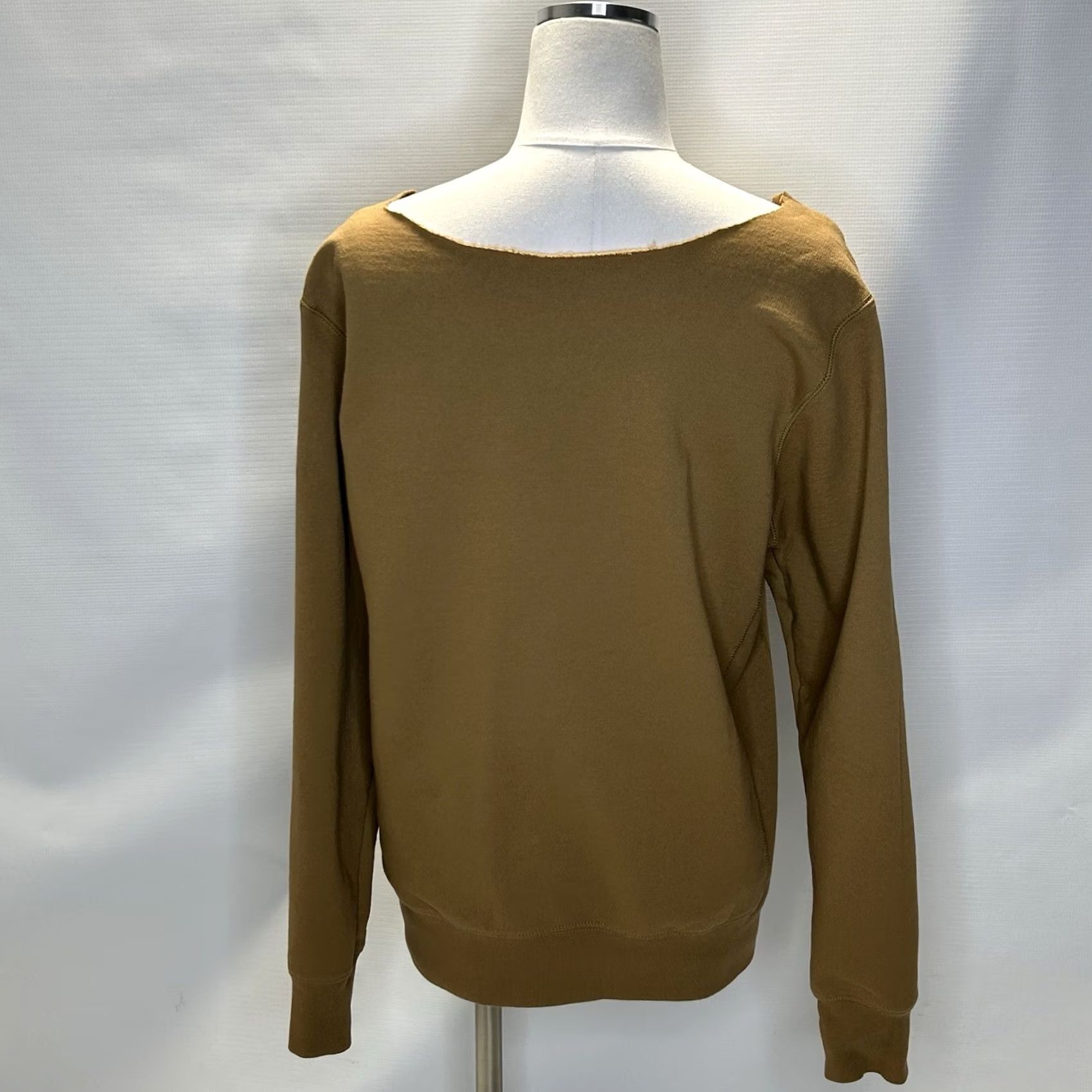 The North Face The North Face Women’s Heritage Patch Collarless Sweatshirt Almond Butter Tan L Pullover Size L / US 10 / IT 46 - 3 Thumbnail