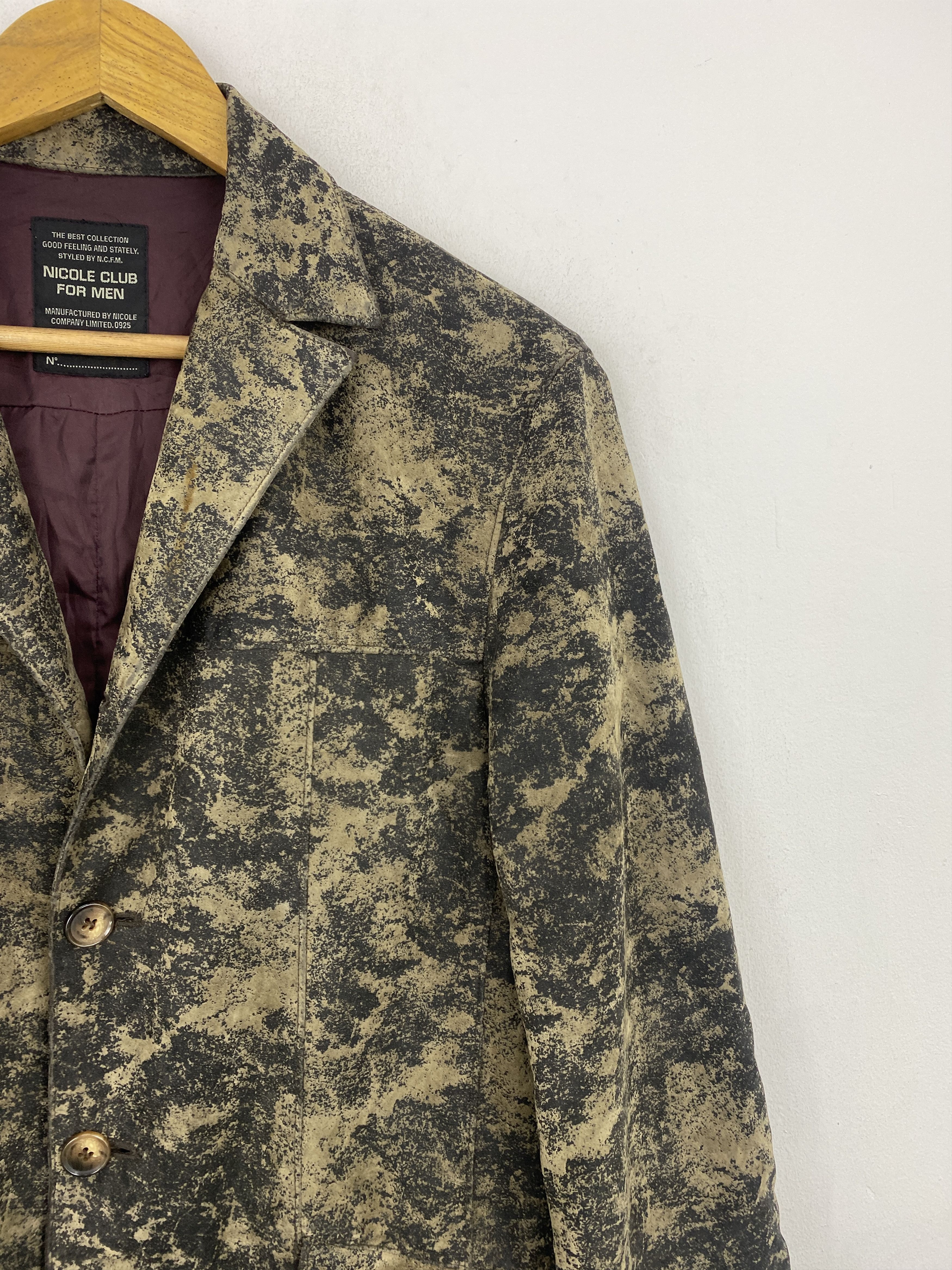 Nicole Club Vintage Nicole Club Full Printed Blazer Jacket MJ0094Z Size US S / EU 44-46 / 1 - 8 Thumbnail