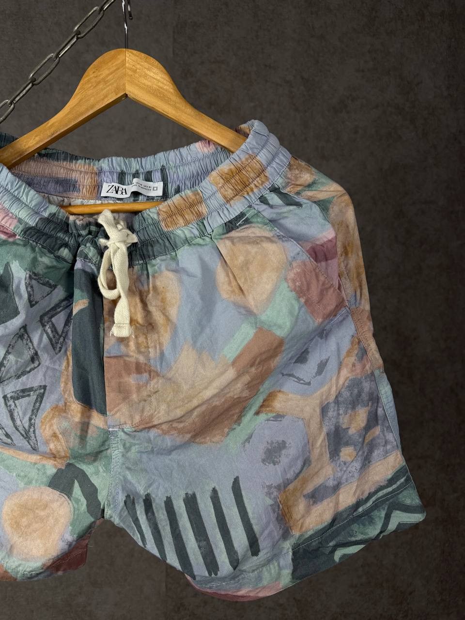 Zara Zara Man art designer shorts Size US 31 - 2 Thumbnail
