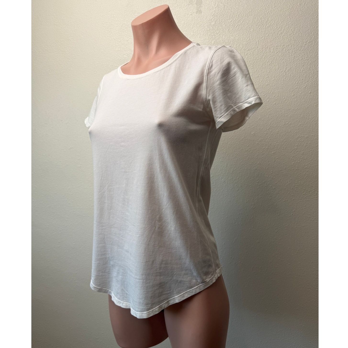 Lululemon Lululemon Love Crew III Shirt White Women 4 Size S / US 4 / IT 40 - 2 Thumbnail