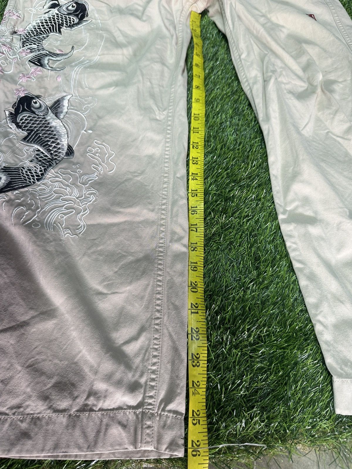 Japanese Brand × Vintage Rare🔥🔥 Vintage Sukajan KARAKURI TAMASHII Pants Size US 41 - 15 Thumbnail