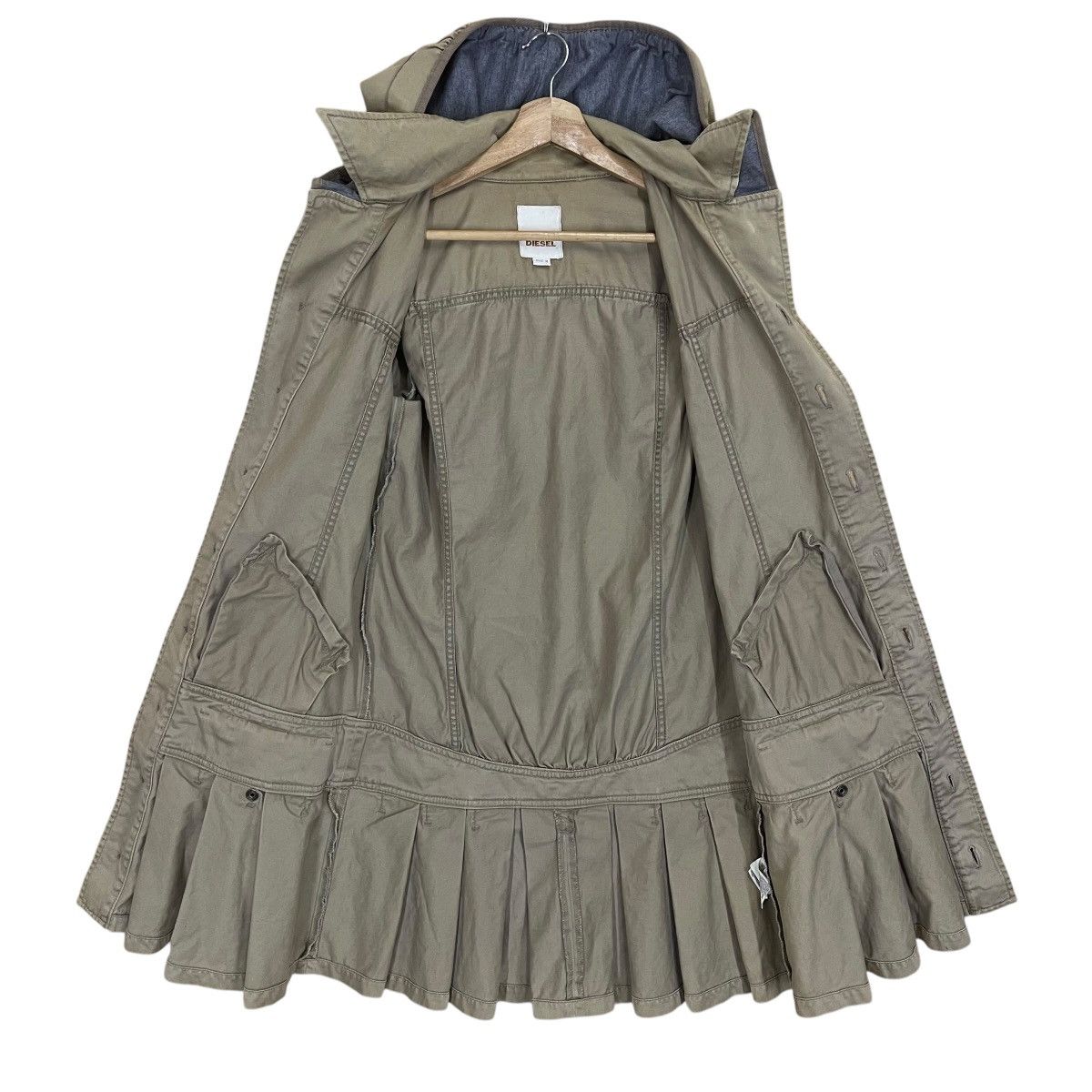 Diesel × If Six Was Nine × Japanese Brand Diesel Multipocket Hoodie Jacket For Women Size M / US 6-8 / IT 42-44 - 12 Thumbnail