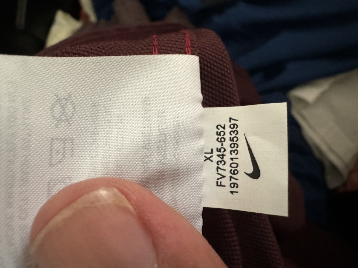 Nike SB Nike Sb Burgundy Long Sleeve Shirt Jacket Size US XL / EU 56 / 4 - 5 Thumbnail
