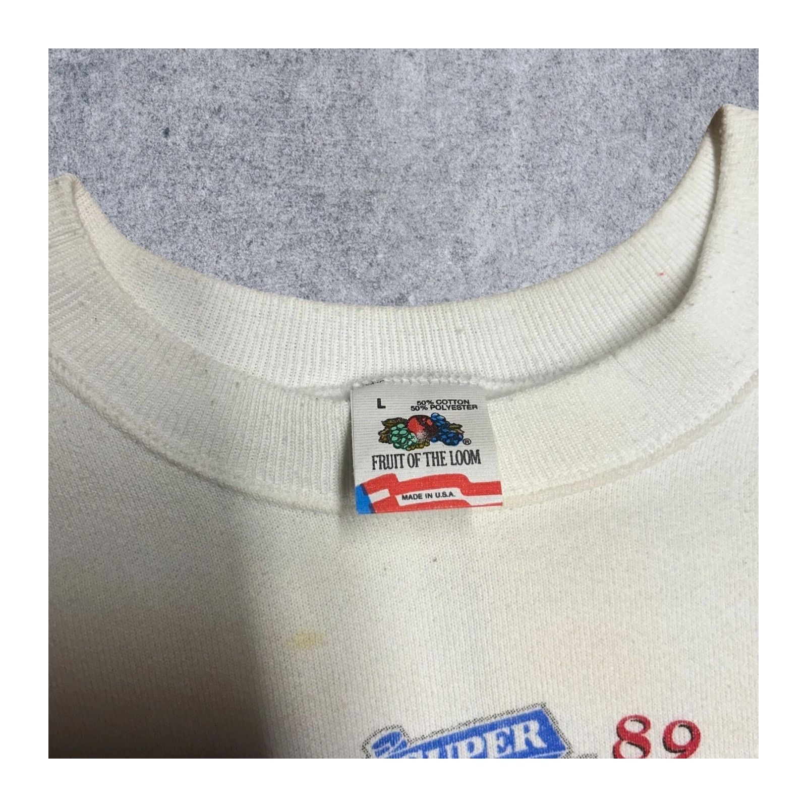 Gildan Vintage 1989 Superbowl Champs Nfl San Francisco 49Er Graphic Size US XL / EU 56 / 4 - 4 Thumbnail