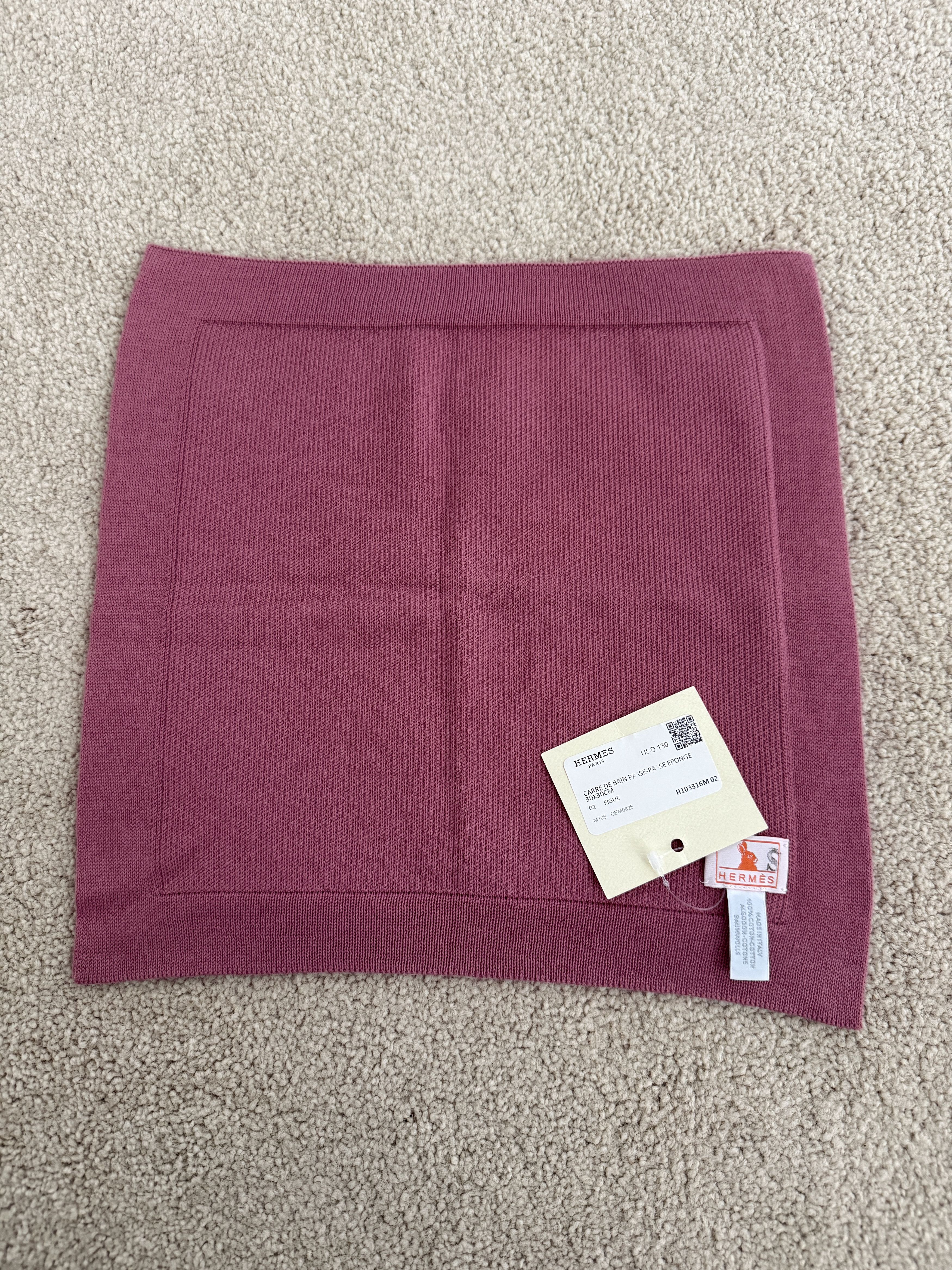 Hermes Hermes Pink Baby Towel Set - Great Holiday Gift - Sm & Med Size ONE SIZE - 8 Thumbnail