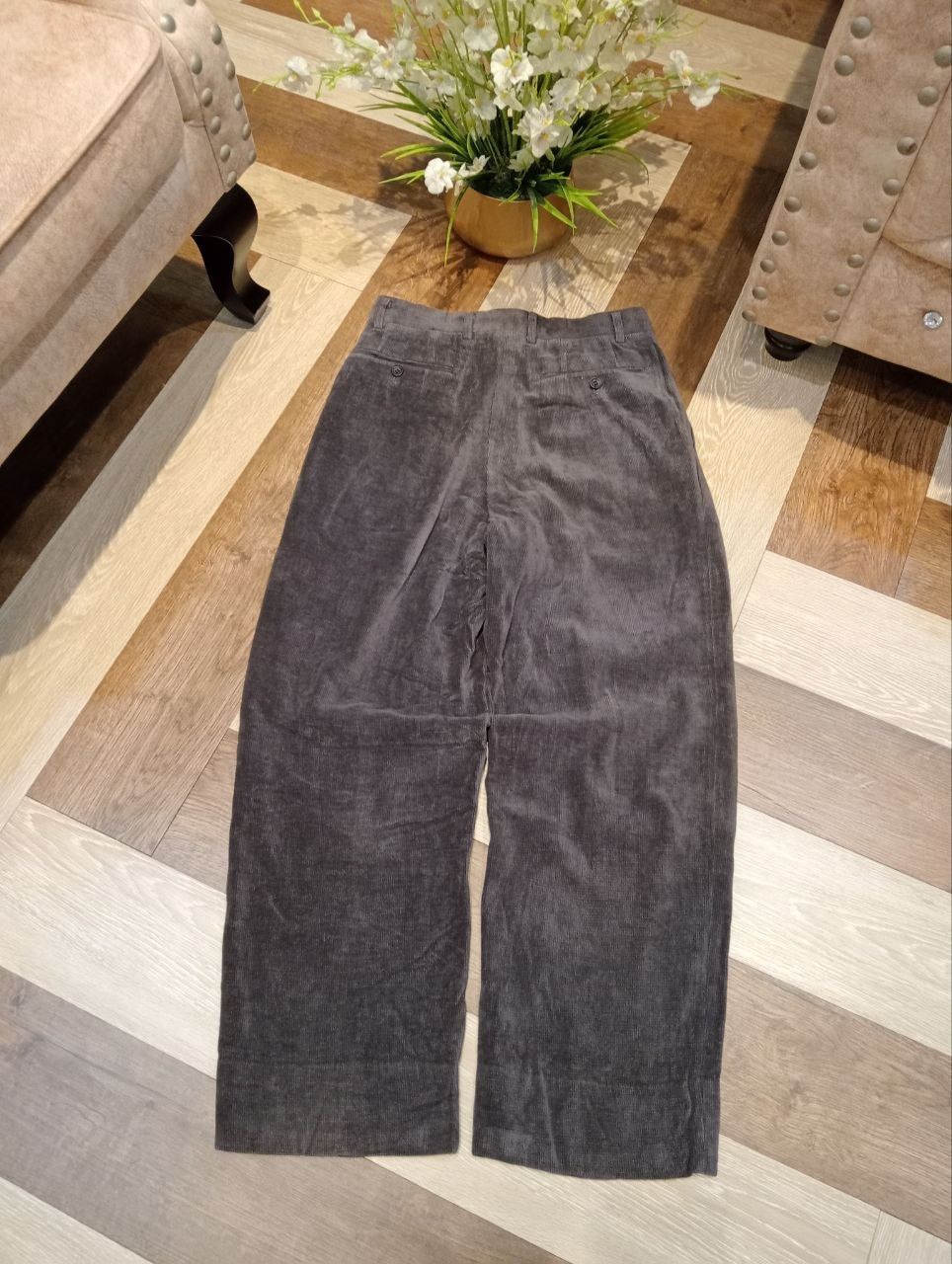 Lanvin VINTAGE LANVIN PARIS BAGGY CORDUROY PANTS Size US 29 - 7 Thumbnail
