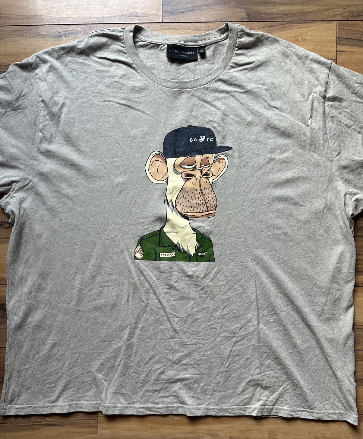 Other BAYC No Boundaries bored ape US ARMY GRAY SHIRT Size US XXL / EU 58 / 5 - 2 Thumbnail