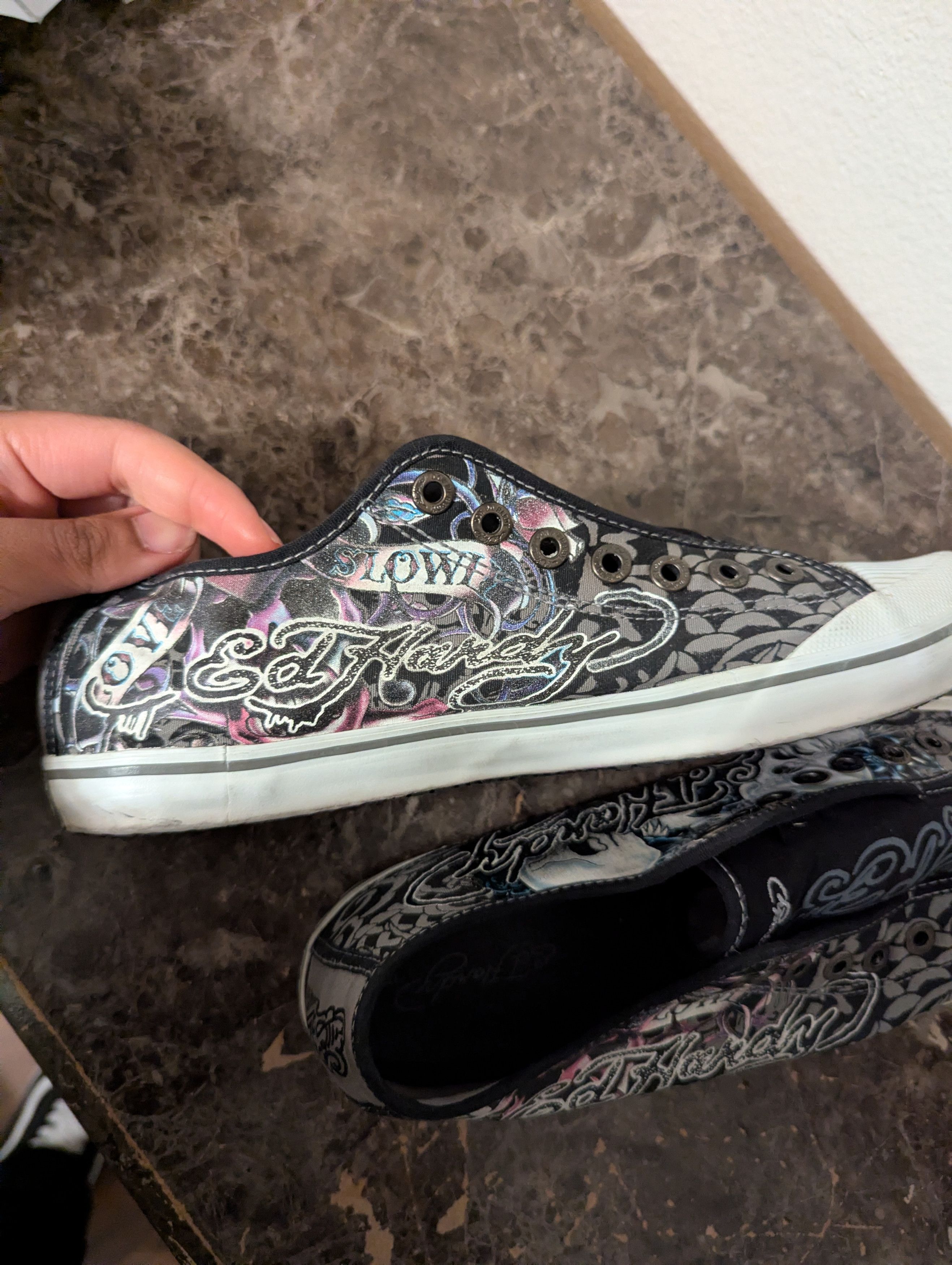 Christian Audigier Ed Hardy Shoes Size US 11 / EU 44 - 3 Thumbnail