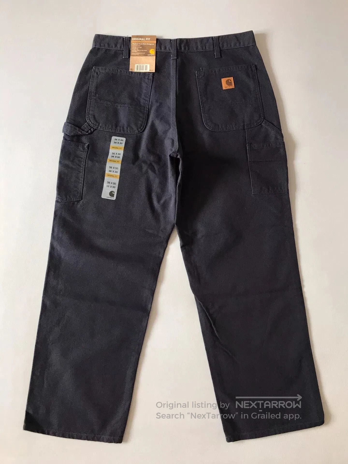 Carhartt Carhartt B11 MDT Midnight Blue Work Pants. Size US 36 / EU 52 - 3 Thumbnail