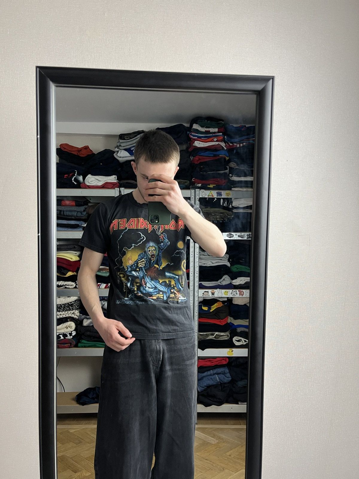Iron Maiden Iron maiden No Prayer On The Road Tour Rock Metal T Shirt Size US M / EU 48-50 / 2 - 2 Thumbnail