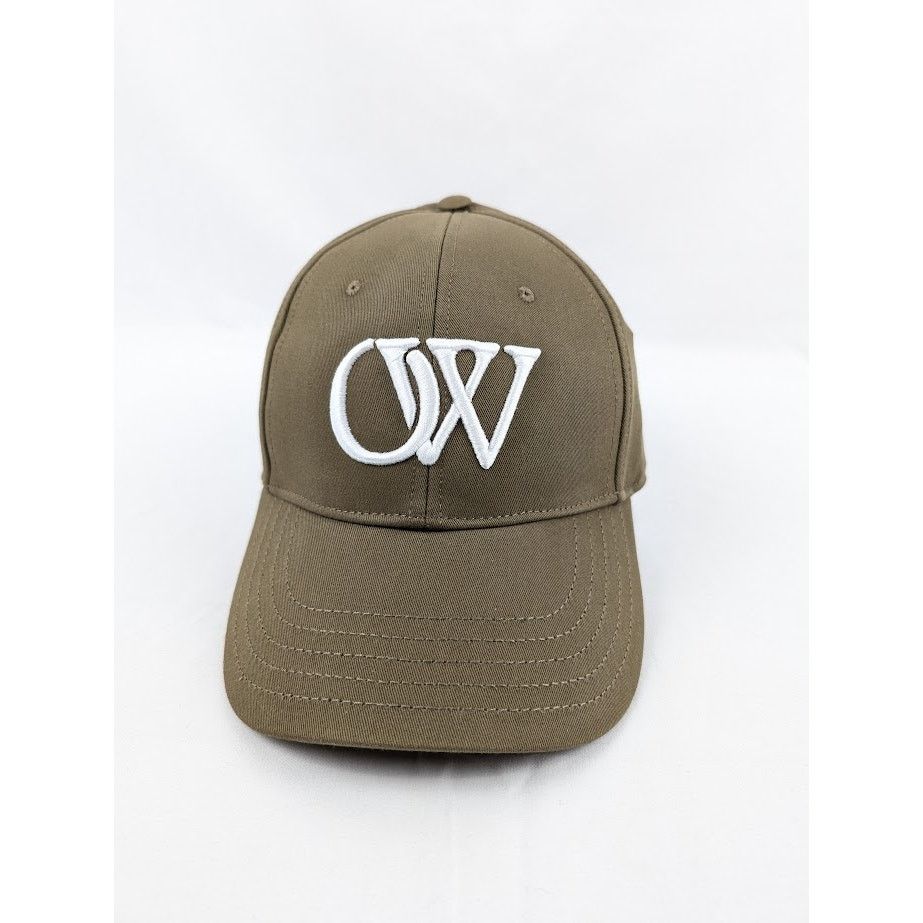 Off-White o1rshd1 Size: M OW Drill Baseball Cap Army in Green / White Size ONE SIZE - 4 Thumbnail