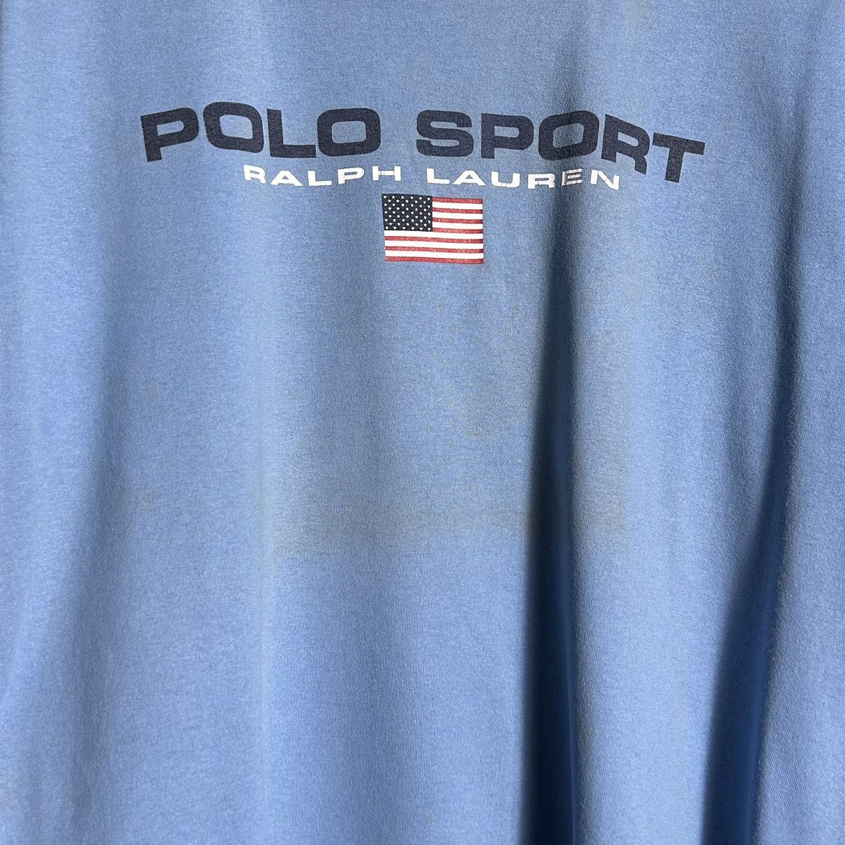 Polo Ralph Lauren Vintage Polo Sport Ralph Lauren Logo T-Shirt Size M / US 6-8 / IT 42-44 - 4 Thumbnail