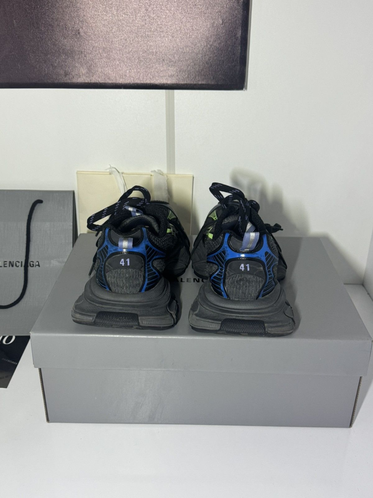 Balenciaga ⛔️Balenciaga 3XL grey blue green 41 Size US 8 / EU 41 - 7 Thumbnail
