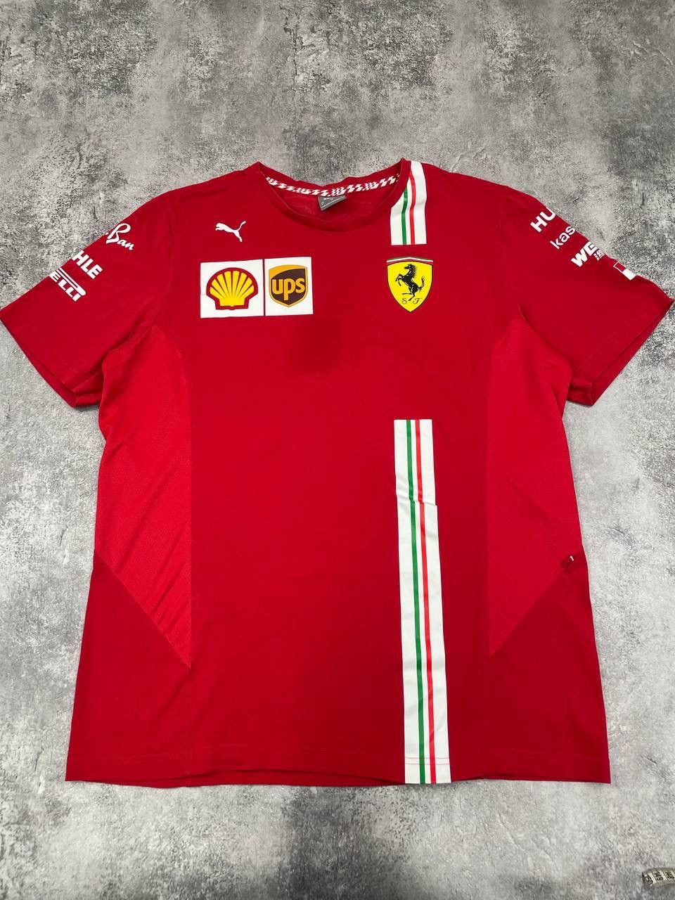 Puma Puma Scuderia Ferrari F1 Team Men T-Shirt Red Size US XL / EU 56 / 4 - 1 Thumbnail
