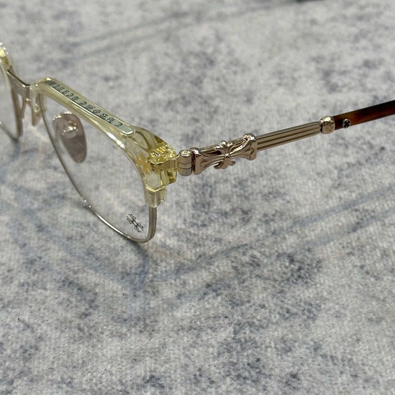 Chrome Hearts CHROME HEARTS BONENNOISSEUR II Pale Ale / Gold Plated Size ONE SIZE - 3 Thumbnail