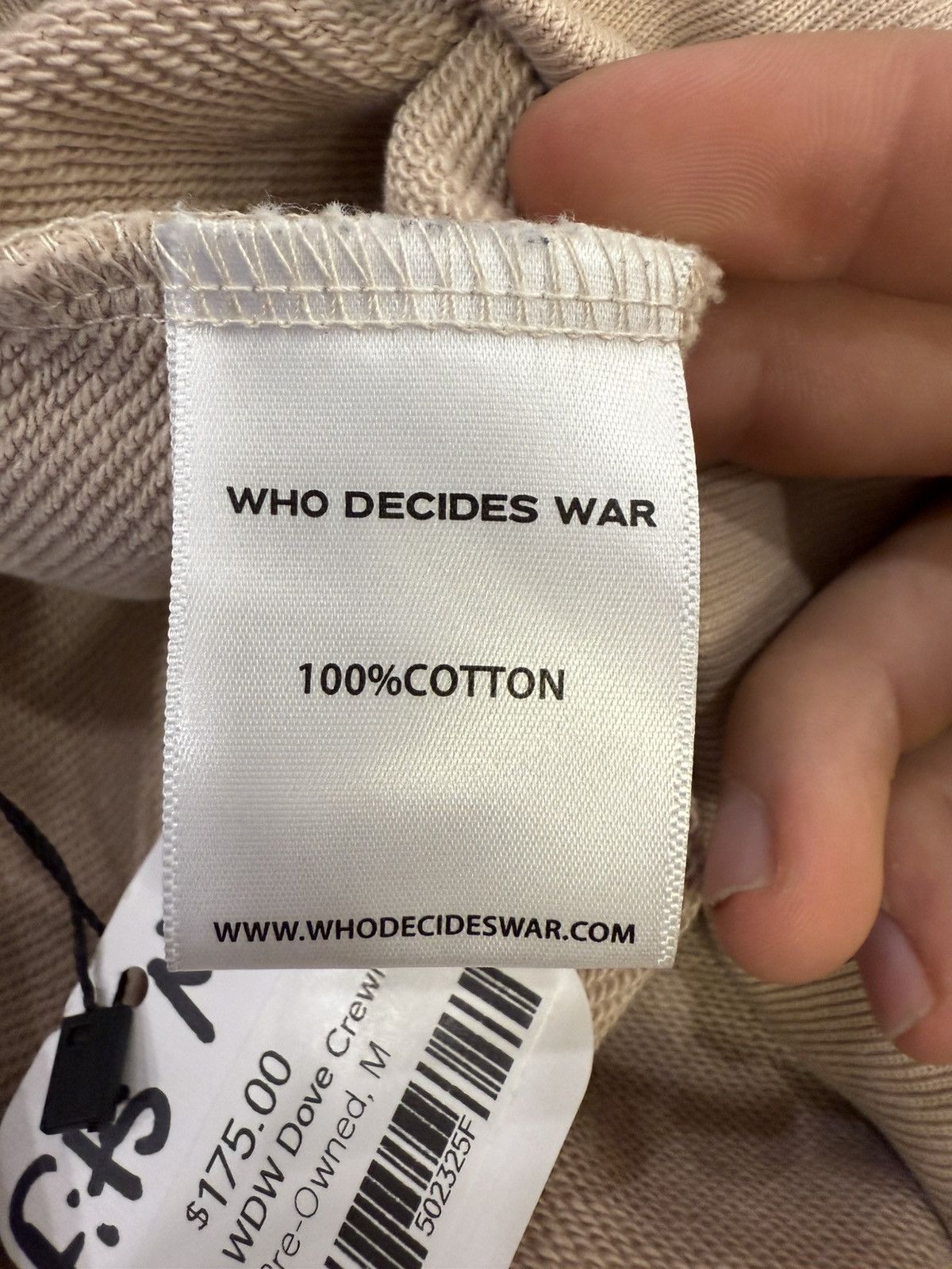 Who Decides War Who Decided War Dove Crewneck Size US M / EU 48-50 / 2 - 8 Thumbnail