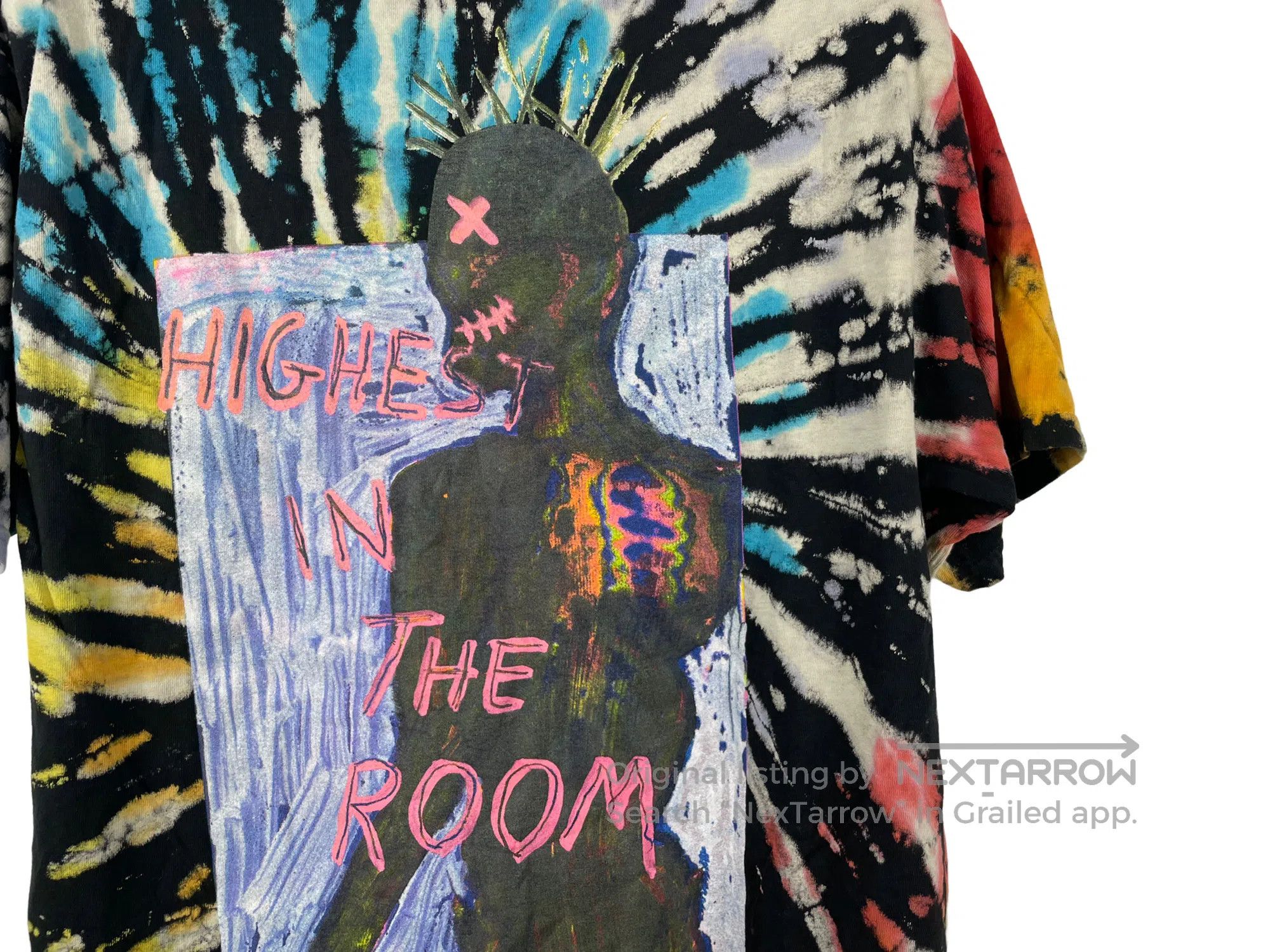 Travis Scott Travis Scott Tie-Dye Short Sleeve Size US S / EU 44-46 / 1 - 4 Thumbnail