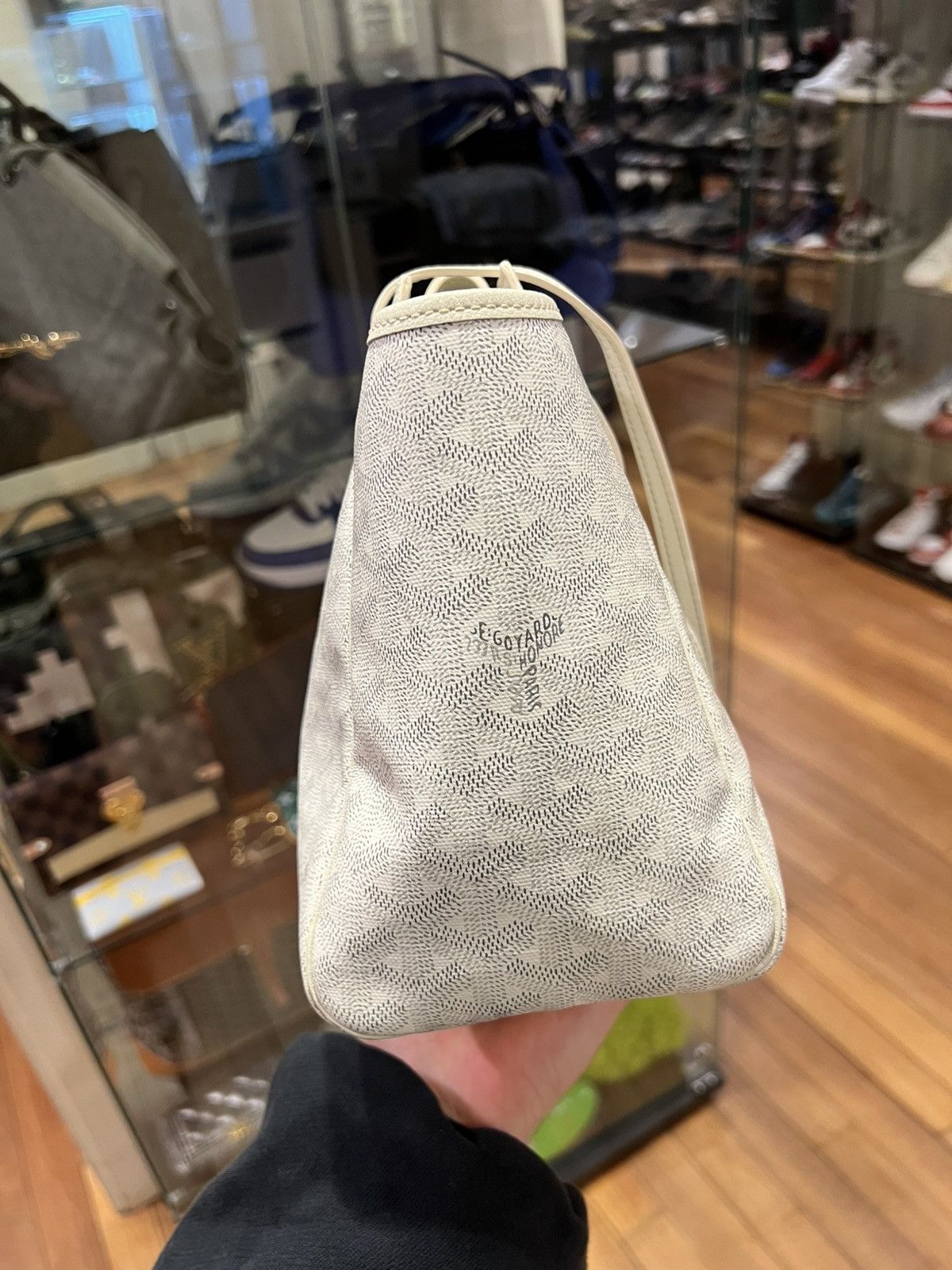 Goyard Goyard Rouette PM Handbag White Size ONE SIZE - 6 Thumbnail