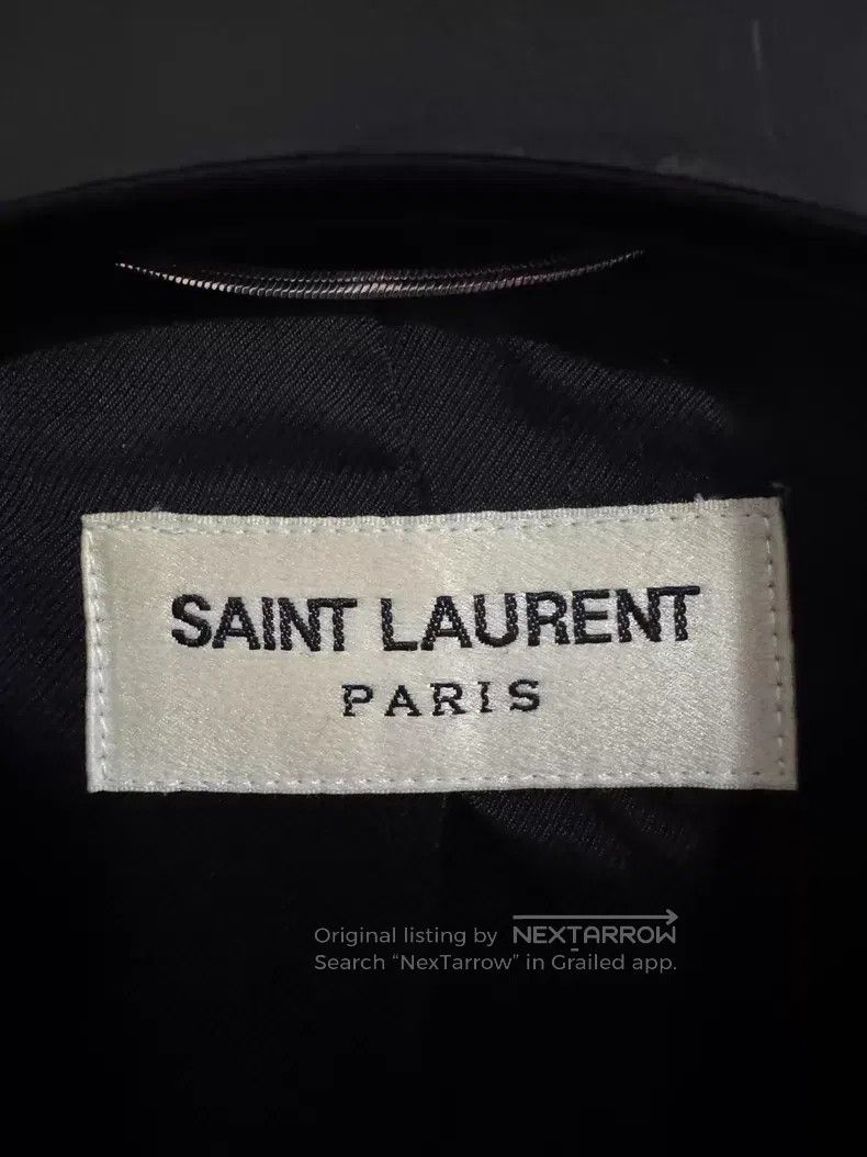Saint Laurent Paris Saint Laurent Paris Lamb Fur Revere Collar Double Pocket L Size US S / EU 44-46 / 1 - 6 Thumbnail