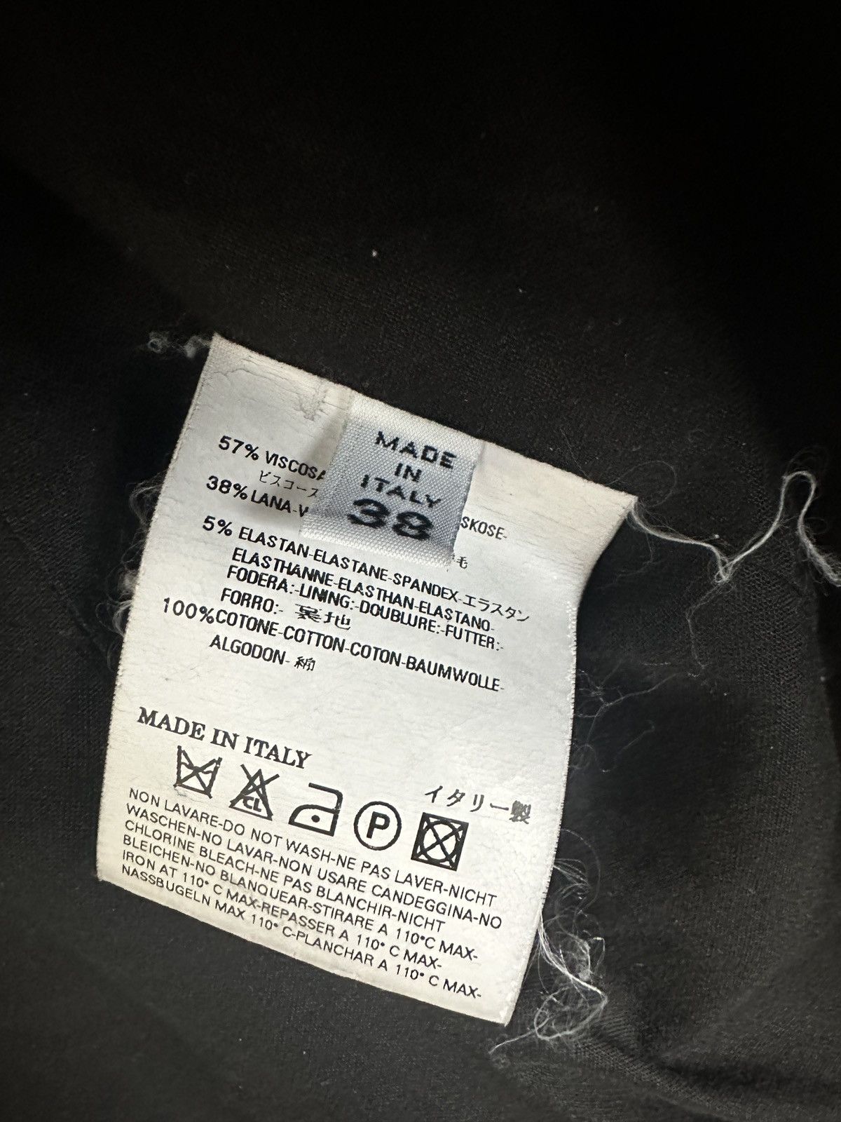 Maison Margiela 2006AW Artisanal Asymmetric Blazer Jacket Size US S / EU 44-46 / 1 - 5 Thumbnail