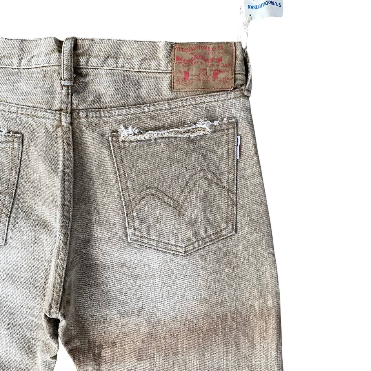 Studio D'Artisan VINTAGE STUDIO DARTISAN PRISONER DENIM DISTRESSED W28 Size US 28 / EU 44 - 11 Thumbnail