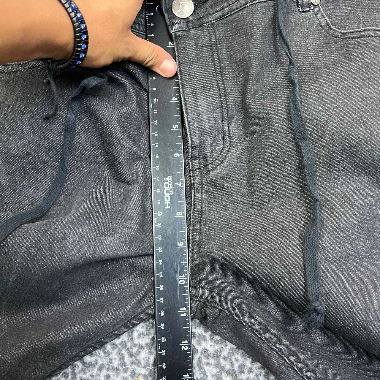 Other Footprint Manufacture Jeans Men 36x33 Black Denim Pants Size US 36 / EU 52 - 5 Thumbnail