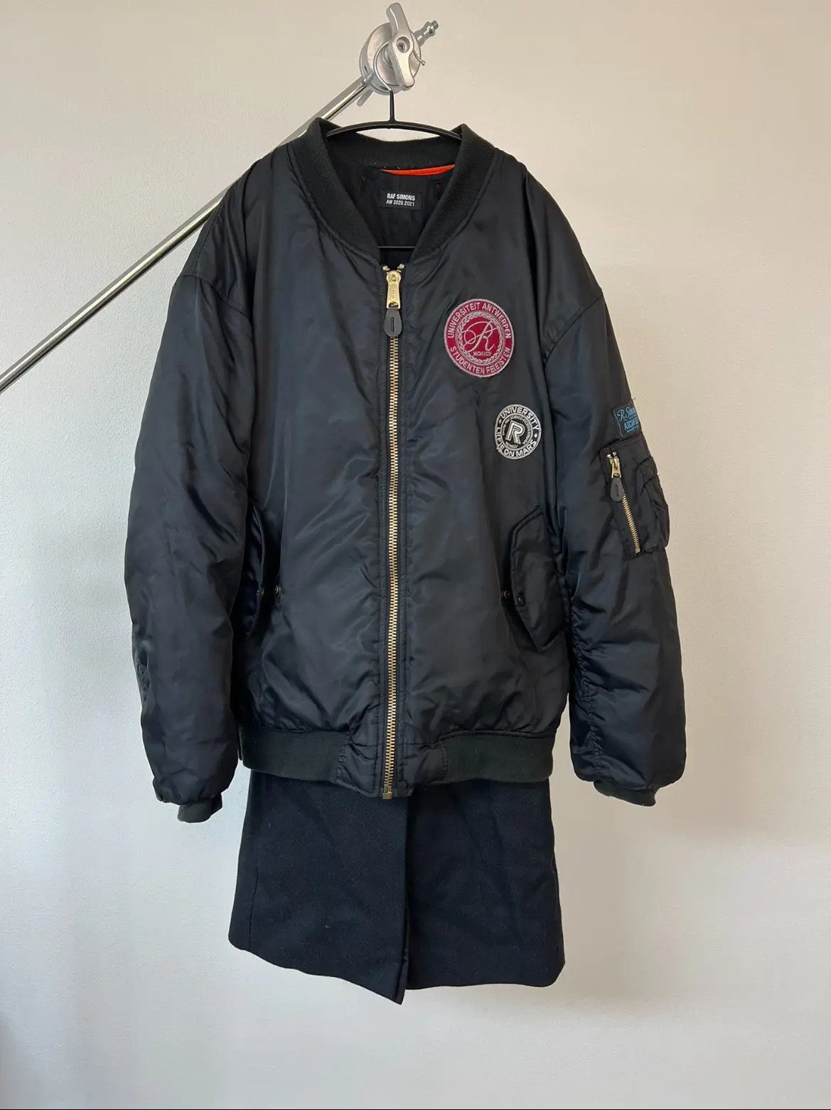 Raf Simons 3XL Raf Simons 20AW Bomber MA1 Removable Inner Layer 